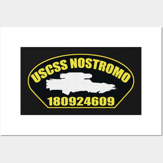 Nostromo Patch Wall Art by PopCultureShirts
